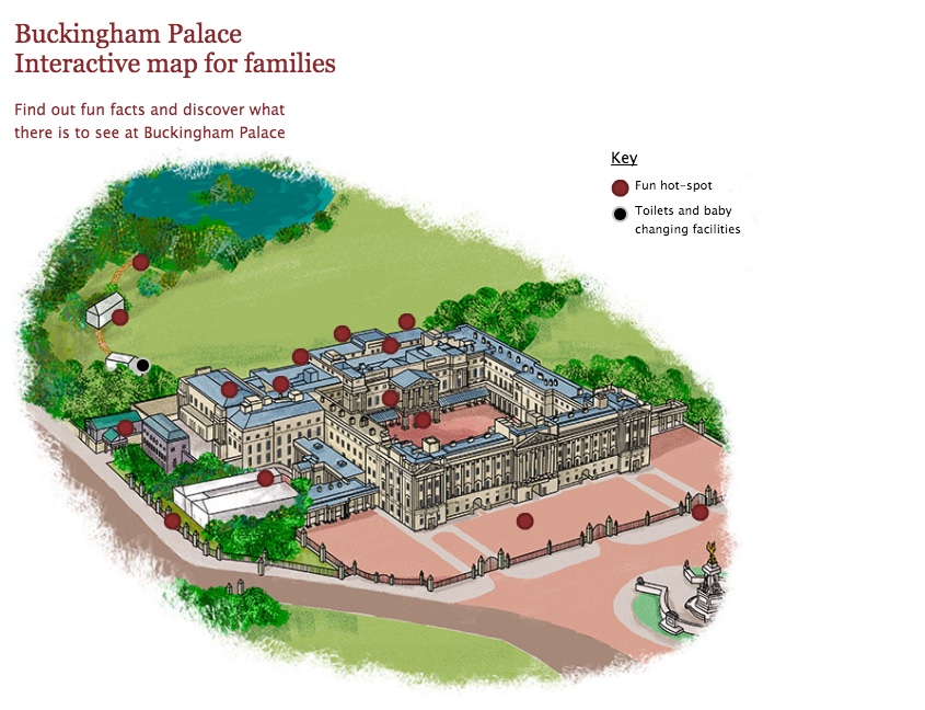 Buckingham Palace Layout Map